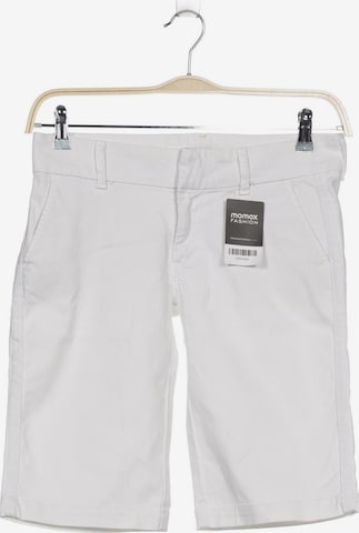 7 for all mankind Shorts S in Weiß: Vorderseite