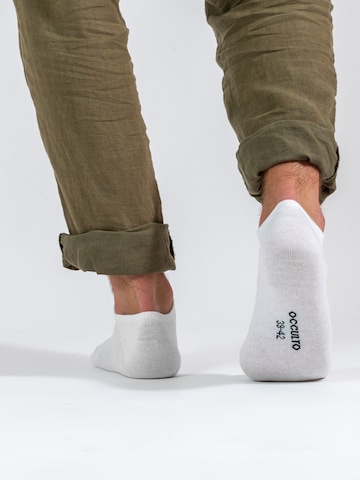 Occulto Ankle Socks 'Alex' in White