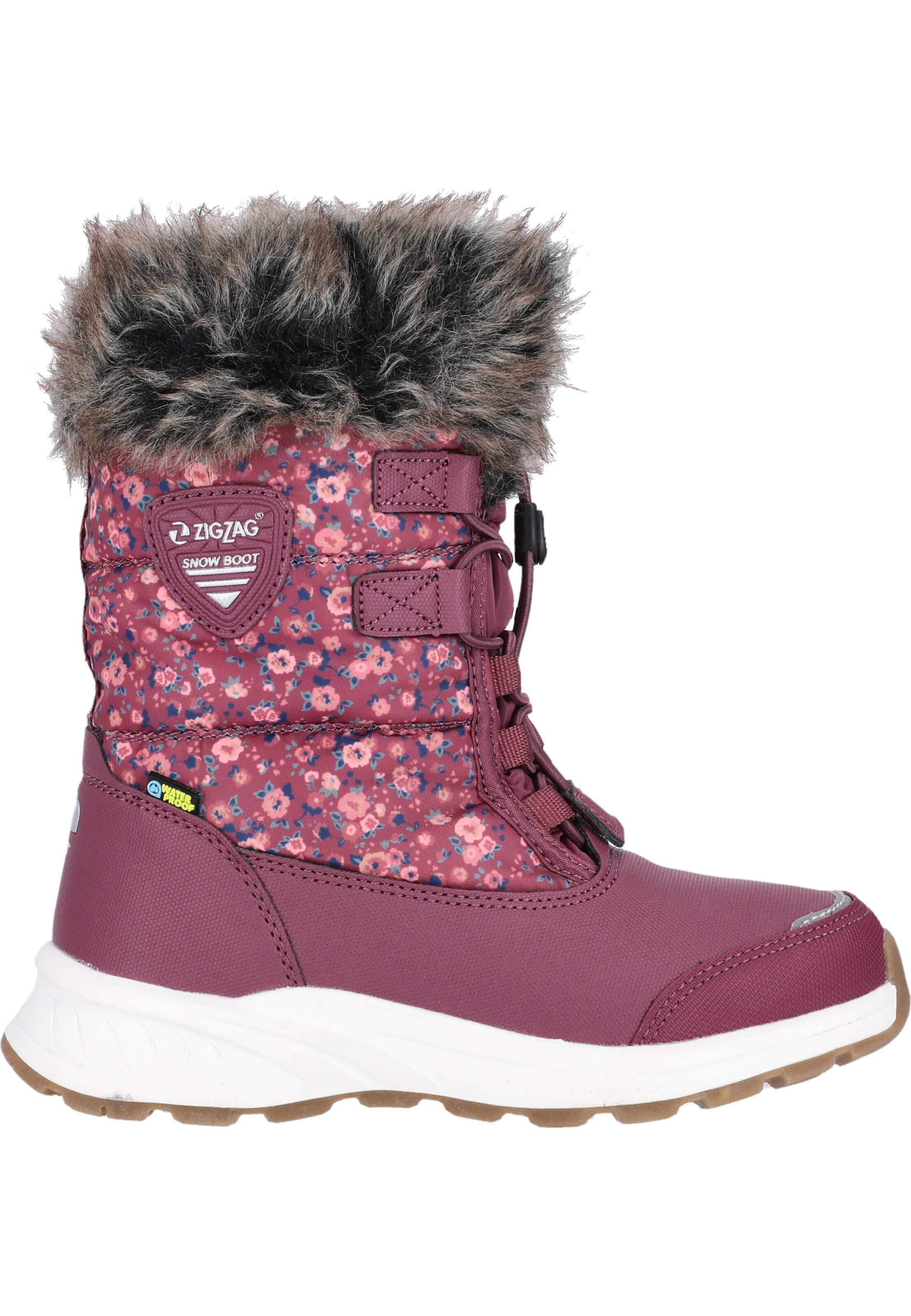ZigZag Snowboots 'Wesend' in Rood