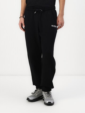 Karl Lagerfeld Regular Hose in Schwarz: Vorderseite