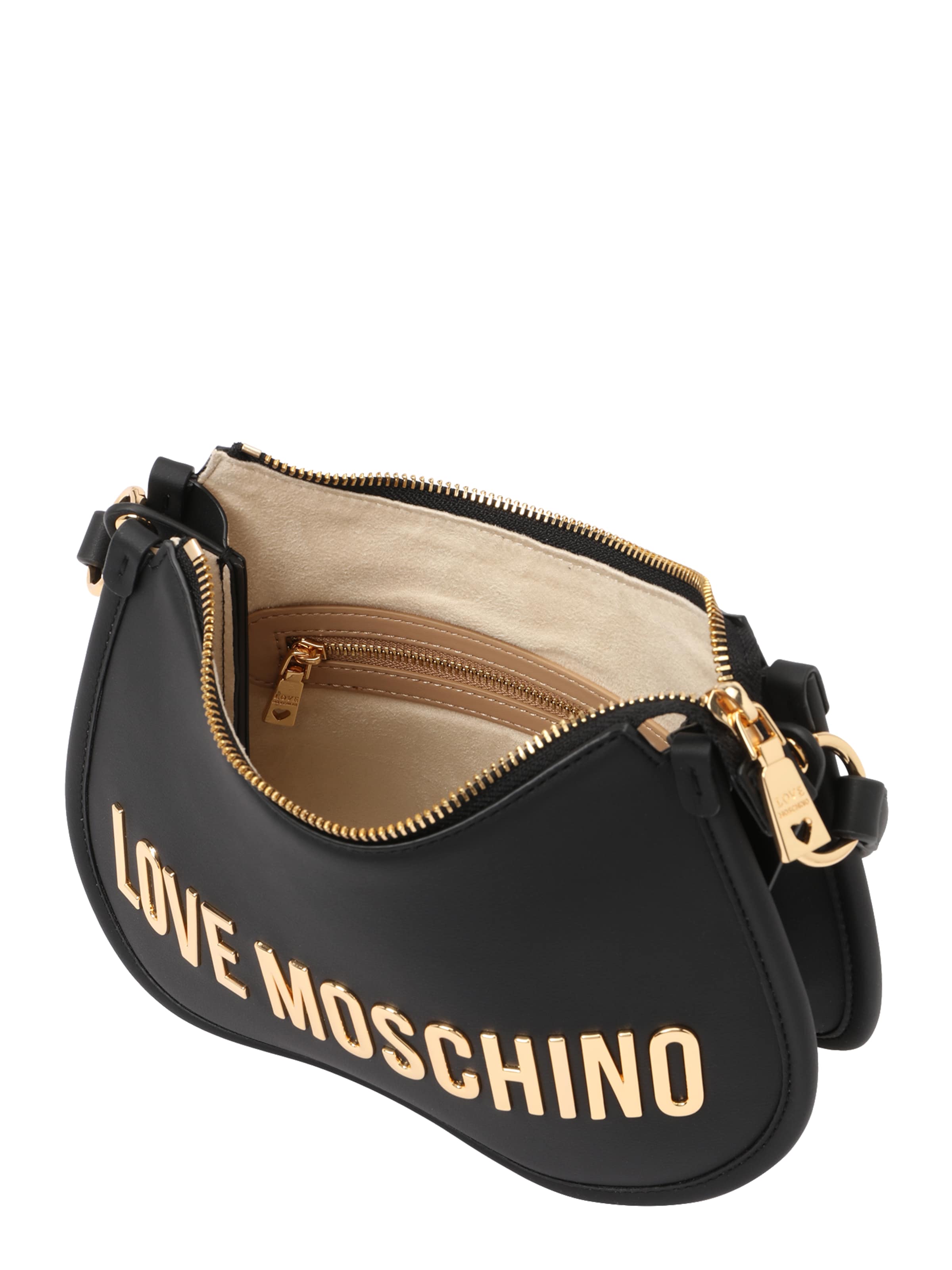 Geantă de umăr de la Love Moschino pe negru