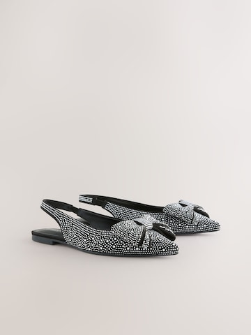 Next Ballerina met riempjes 'Forever Comfort®' in Zwart