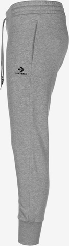 Regular Pantalon de sport 'Embroidered Star Chevron' CONVERSE en gris
