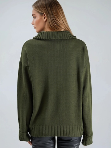 Pull-over oversize My fashion en vert