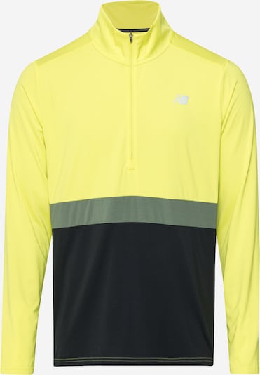 new balance Performance Shirt in Lime / Khaki / Black, Item view