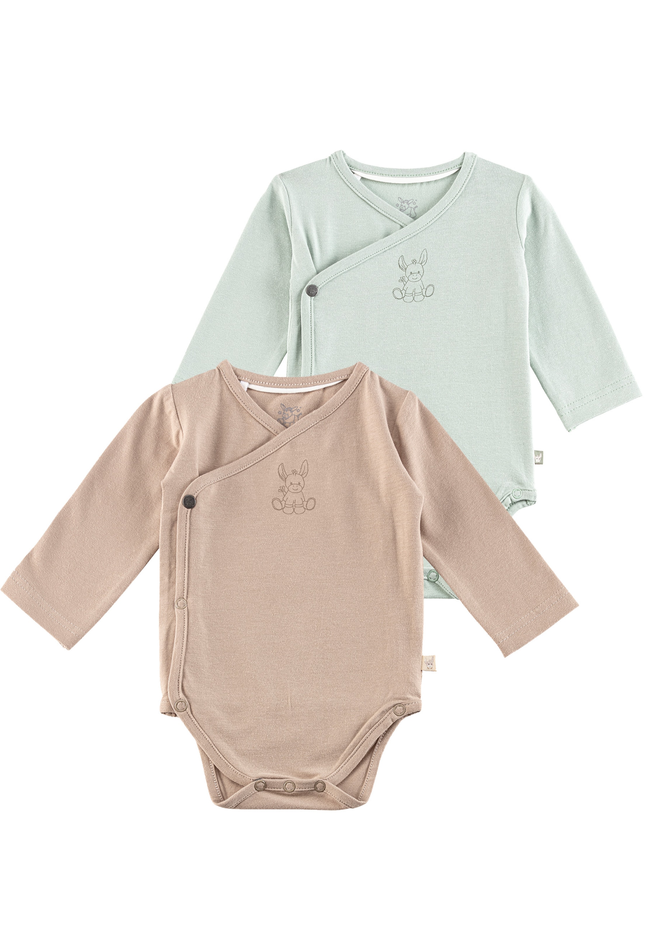 STERNTALER Body in Grün: Vorderseite