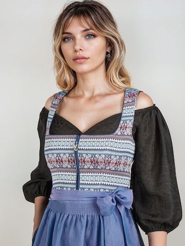 Dirndl 'Ghiese' SPIETH & WENSKY en bleu