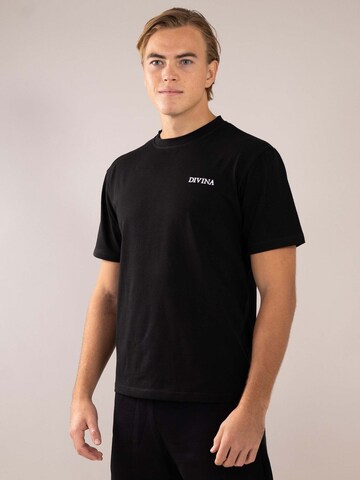 Divina T-Shirt 'Comfy' in Schwarz