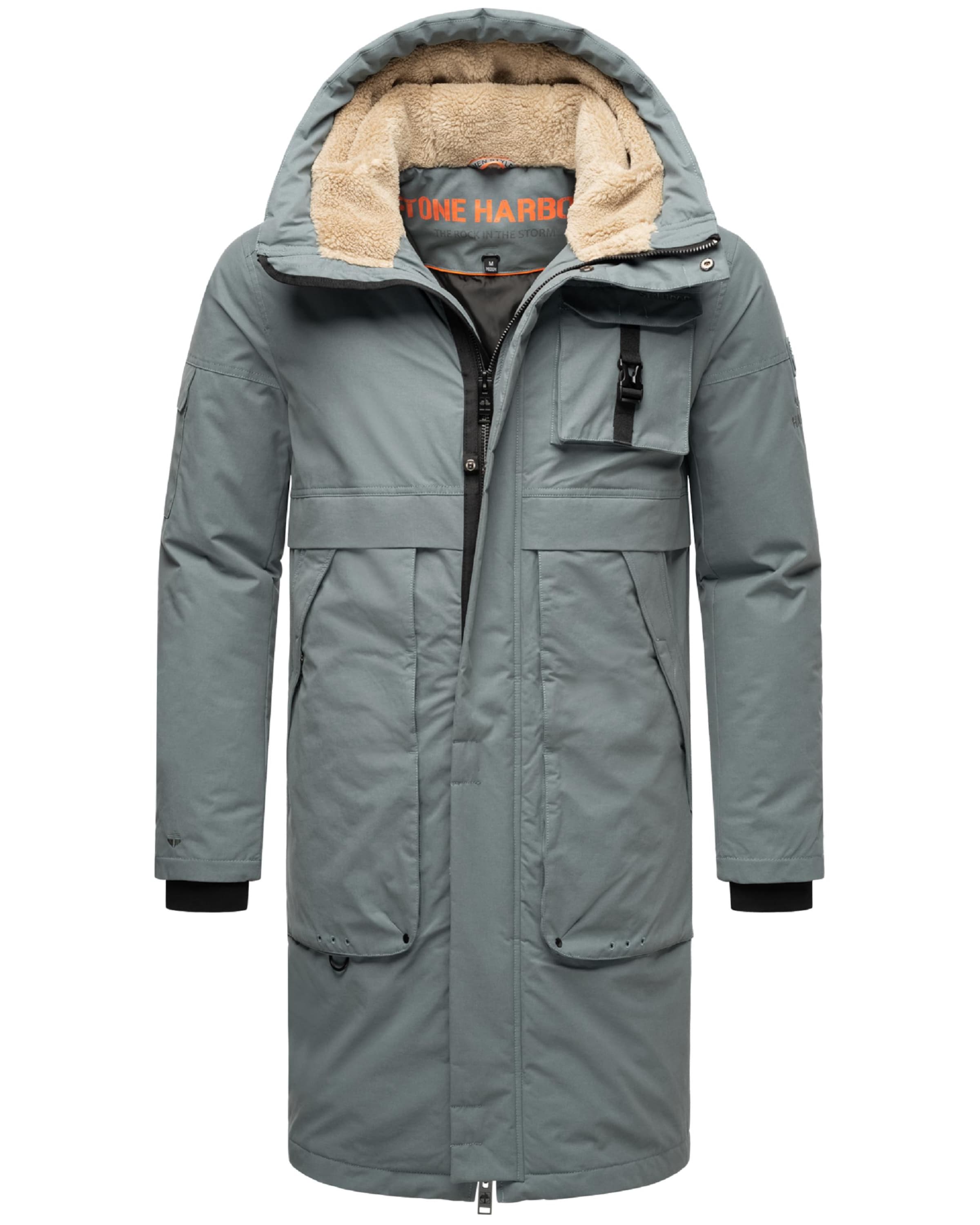 STONE HARBOUR Winter coat 'Cyriaan XX' in Blue