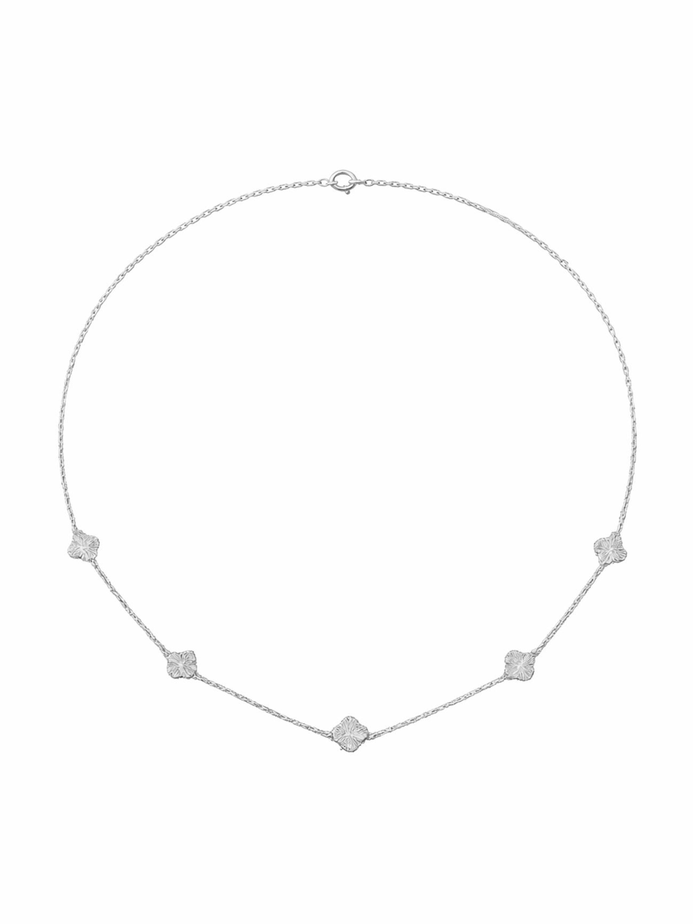 Cala Rose Kette 'ALICE'‌ in Silber: Vorderseite
