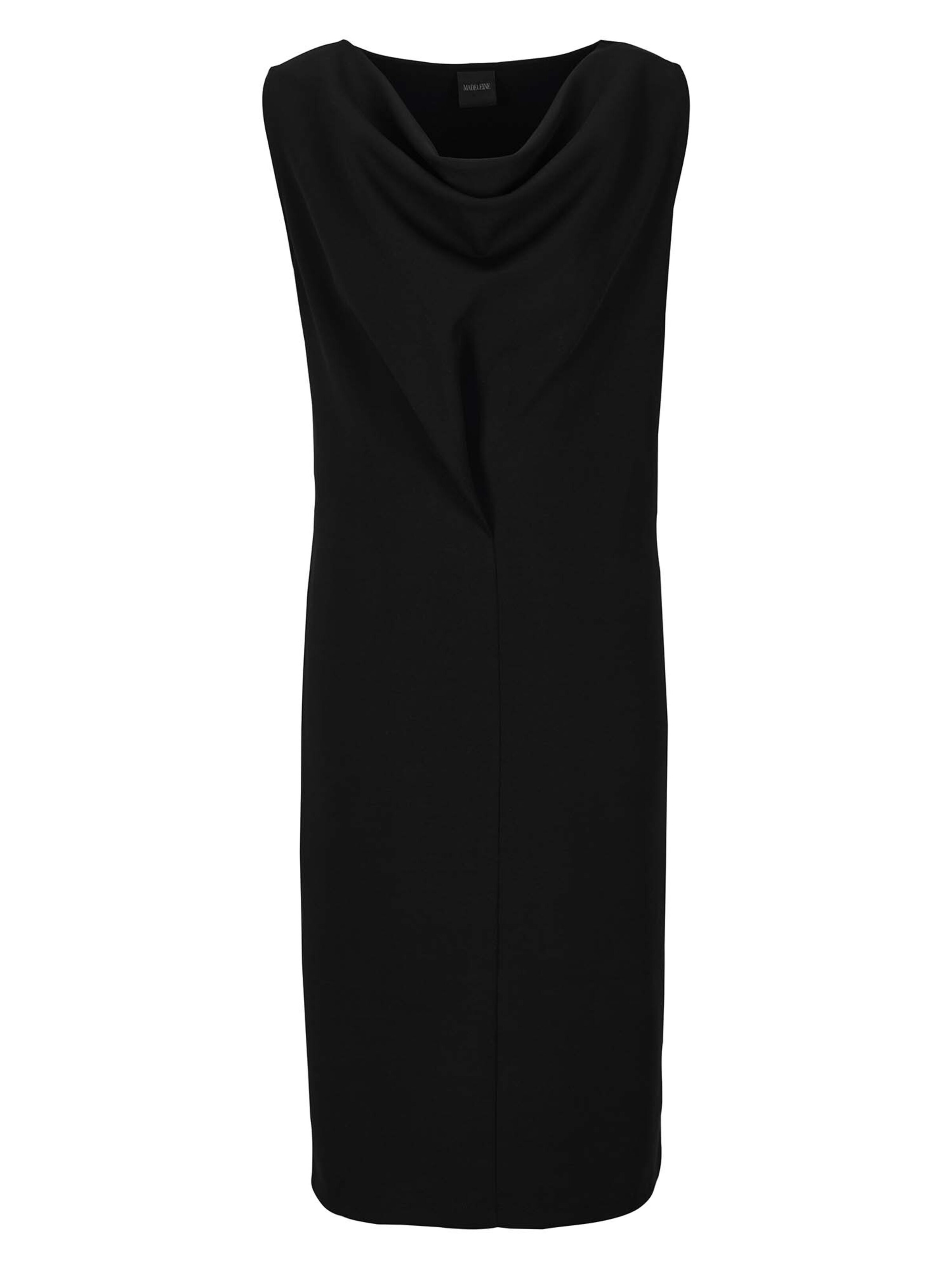 MADELEINE Jurk in Zwart: voorkant