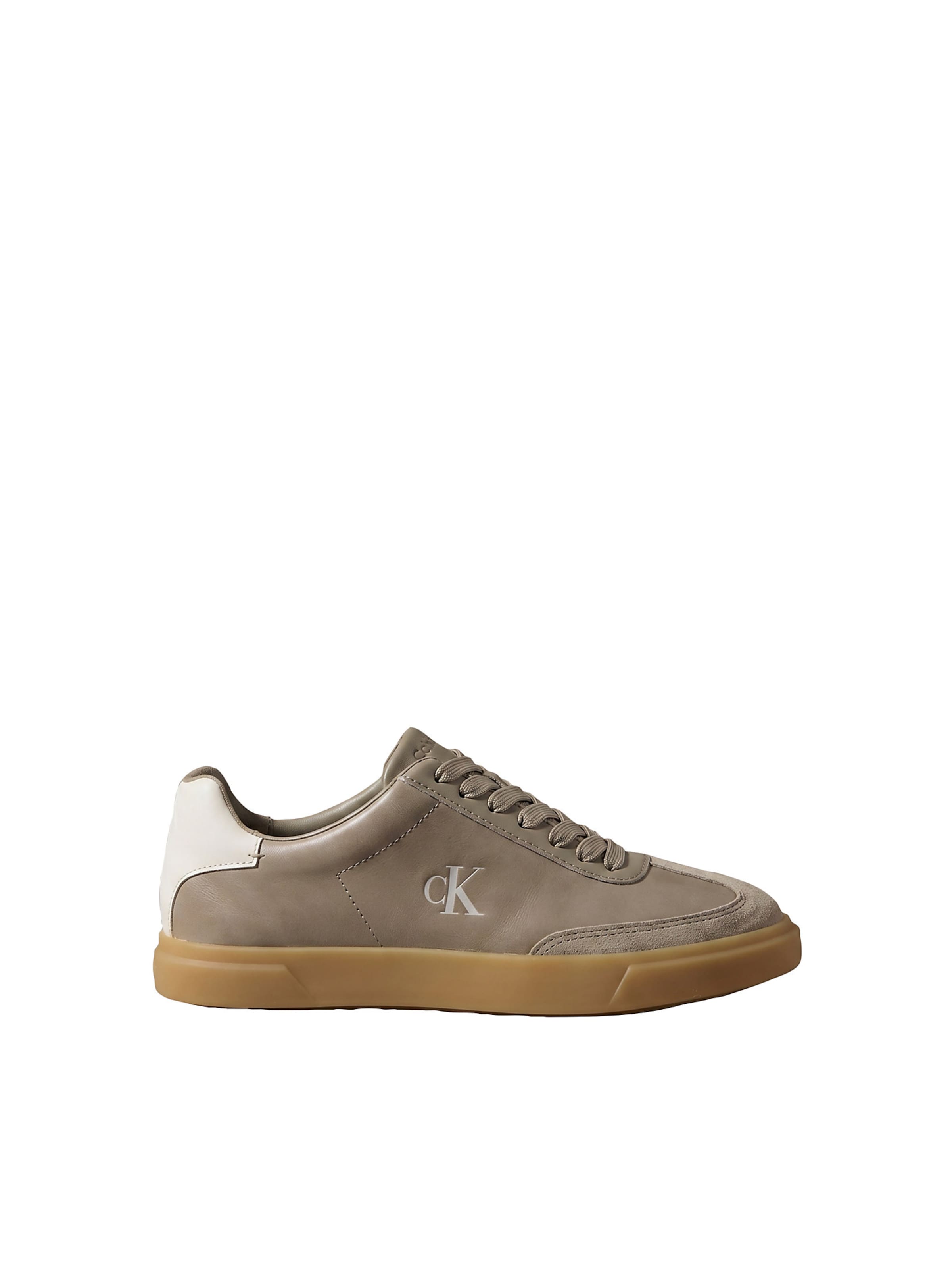 Calvin Klein Platform trainers in 35 in Light brown / White, Item view
