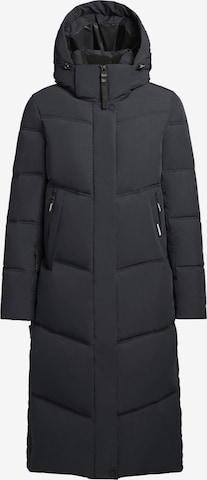Manteau d’hiver khujo en bleu : devant