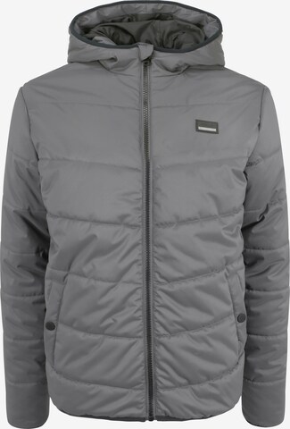 !Solid Steppjacke 'Atreo' in Grau: predná strana