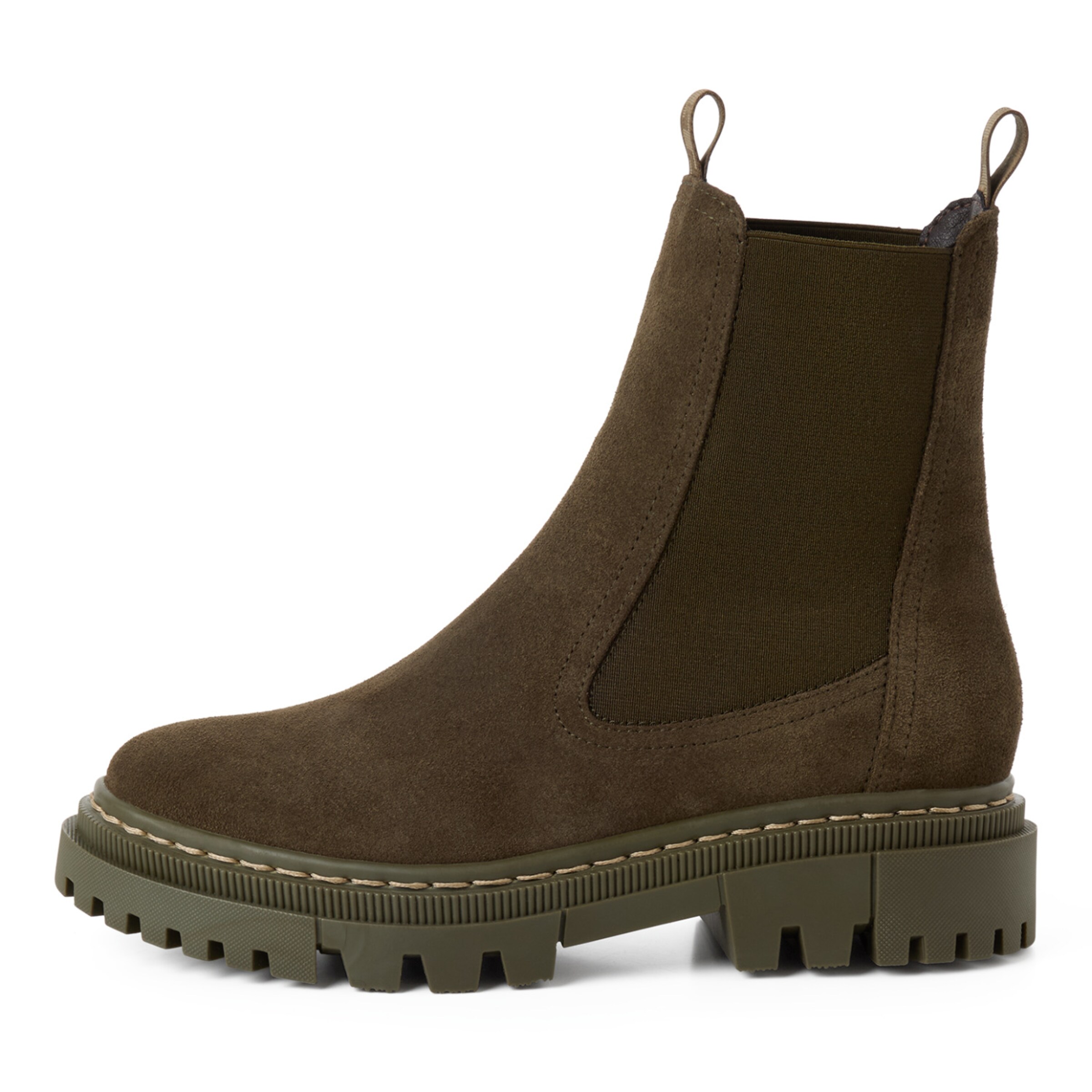 Tamaris - Botas Chelsea en verde