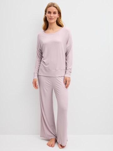 CALIDA Slaapshirt 'Feminine Lounge' in Lila