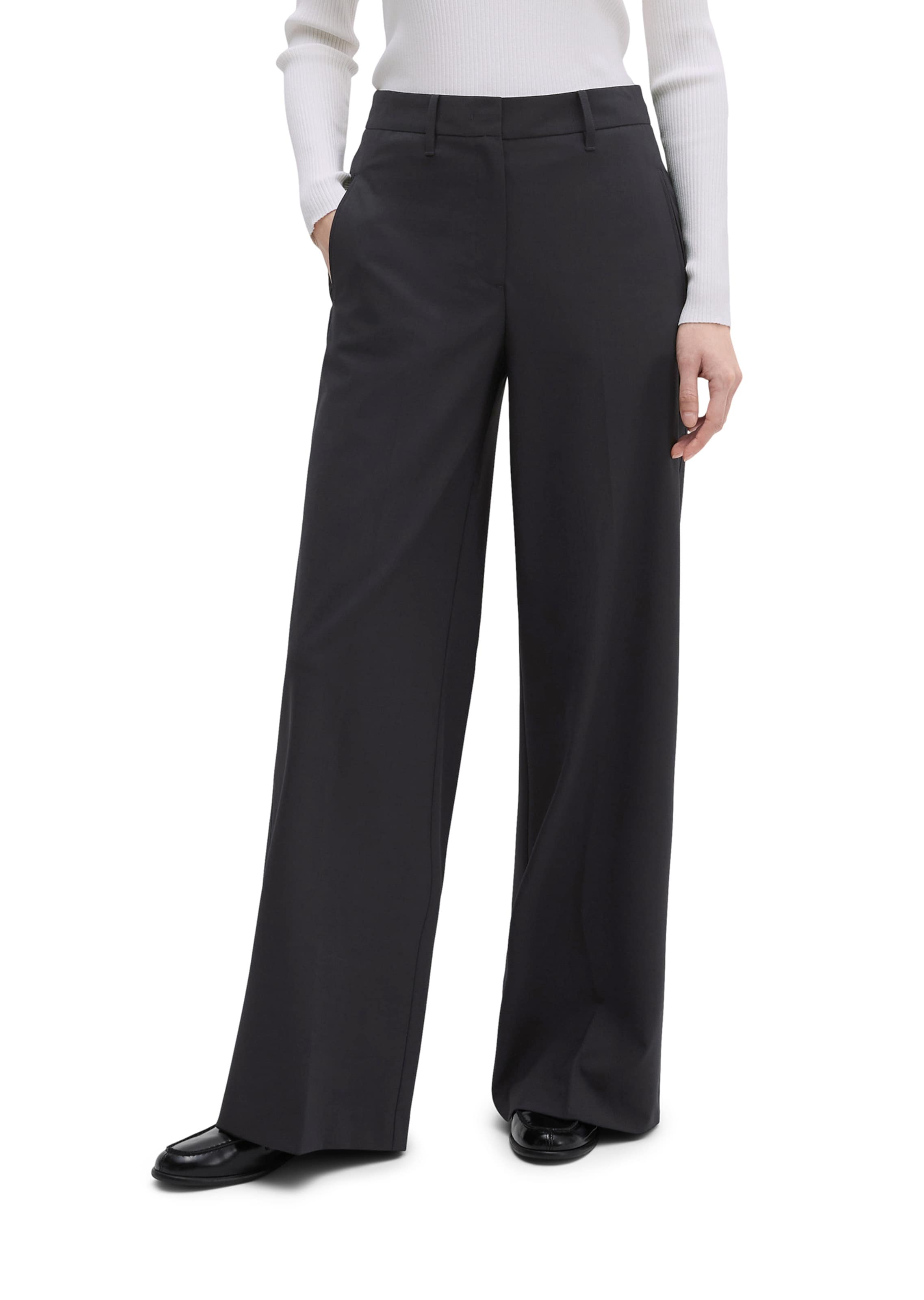 Marc O'Polo Loose fit Trousers in Blue