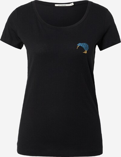 GREENBOMB T-shirt 'Kiwi' en bleu / jaune / noir, Vue avec produit