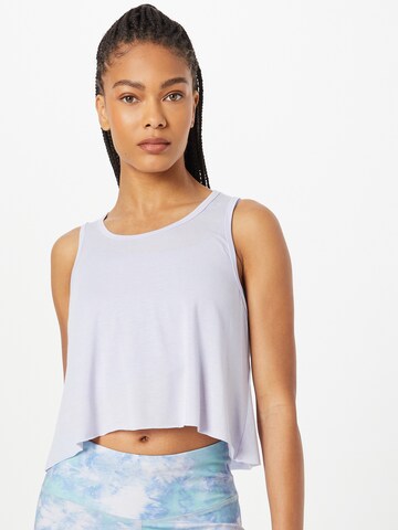 Marika Sports top in Purple: front