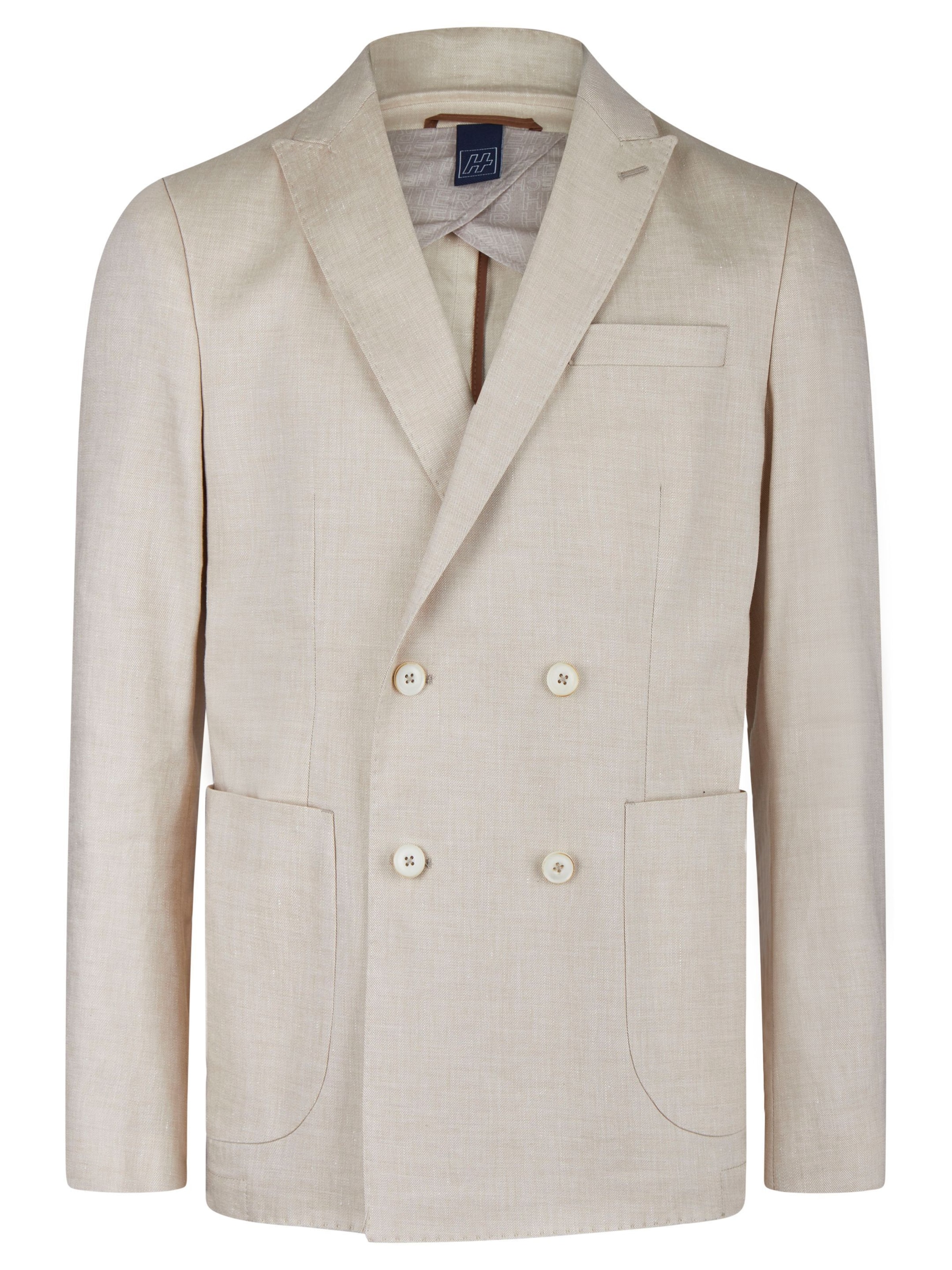 HECHTER PARIS Comfort Fit Sakko in Beige: Vorderseite