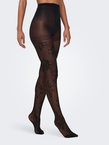 ONLY Fine Stockings 'ONLAVIAYA' in Black: front