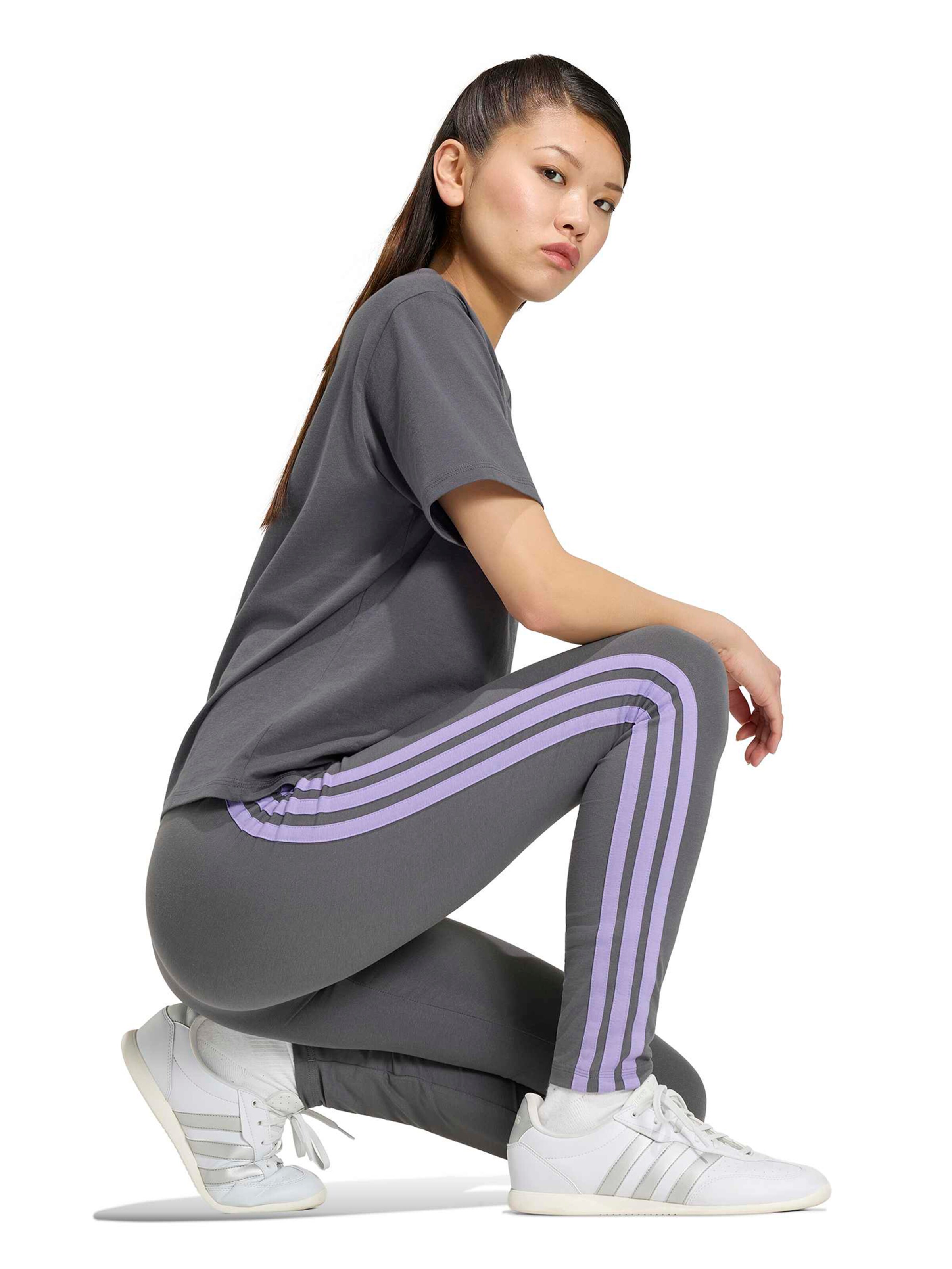 ADIDAS SPORTSWEAR Skinny Spodnie sportowe 'Essentials' w kolorze szary