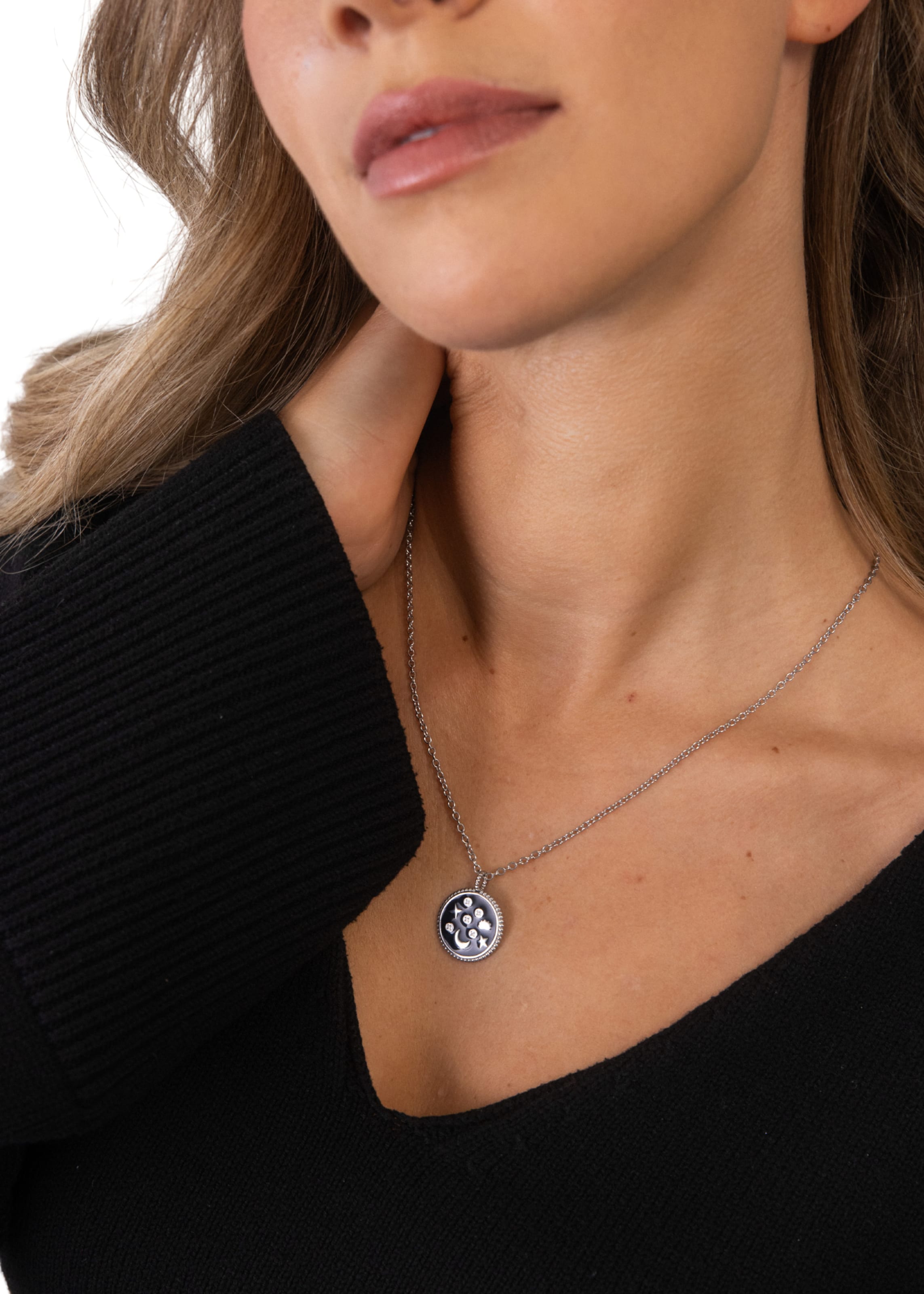 PURELEI Ketting 'Nova' in Zilver