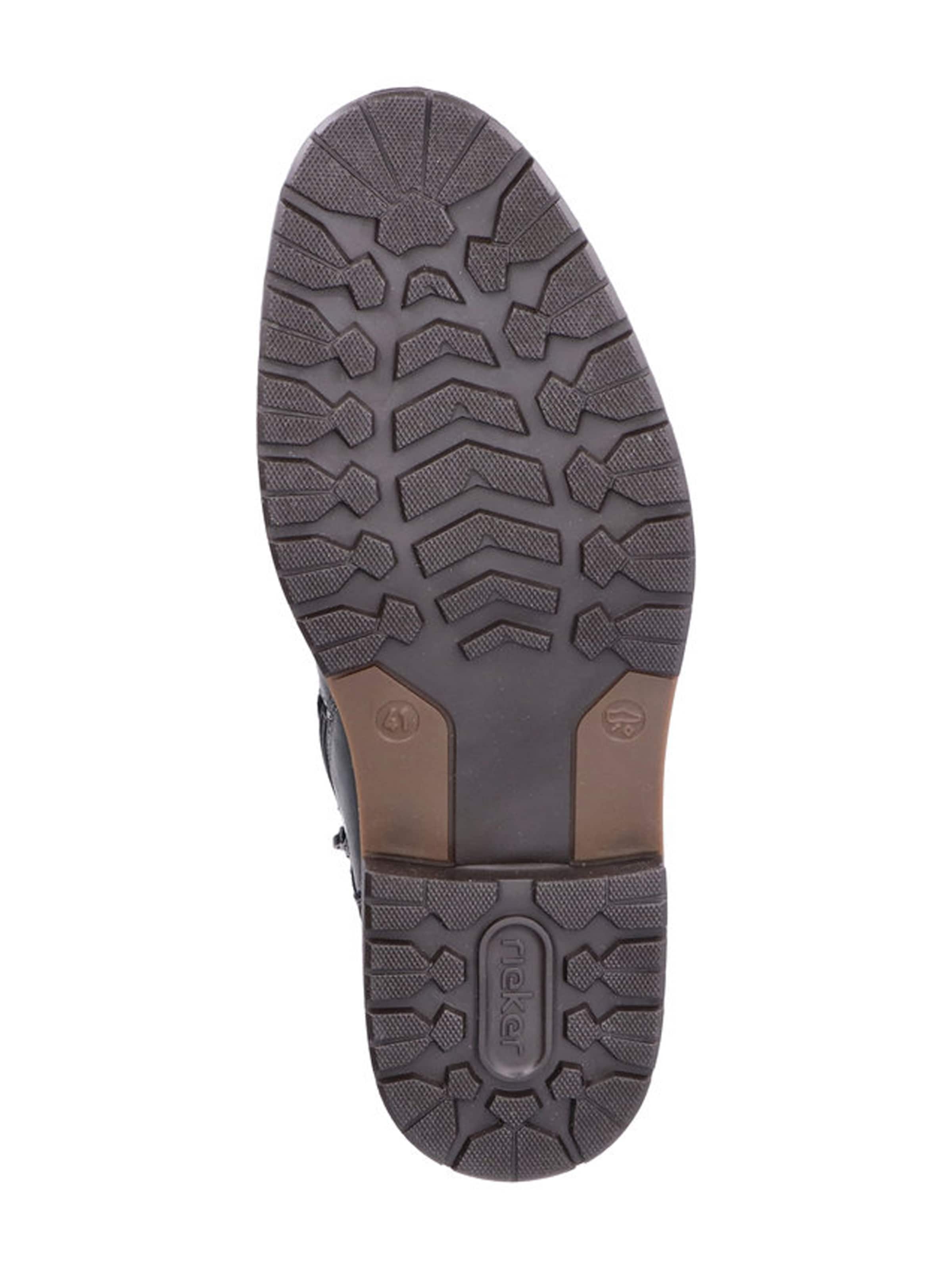 Bocanci cu șireturi de la Rieker pe negru