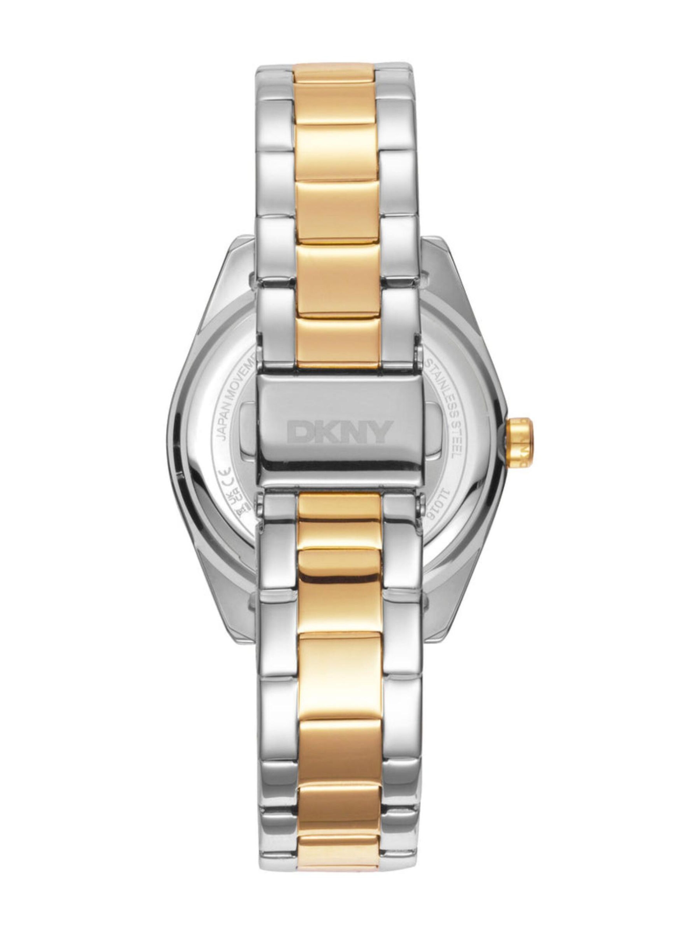 DKNY Analog Watch 'Chambers' in Silver