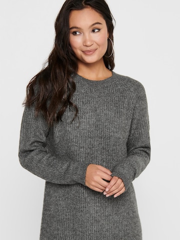 ONLY Knitted dress 'Sallie' in Grey