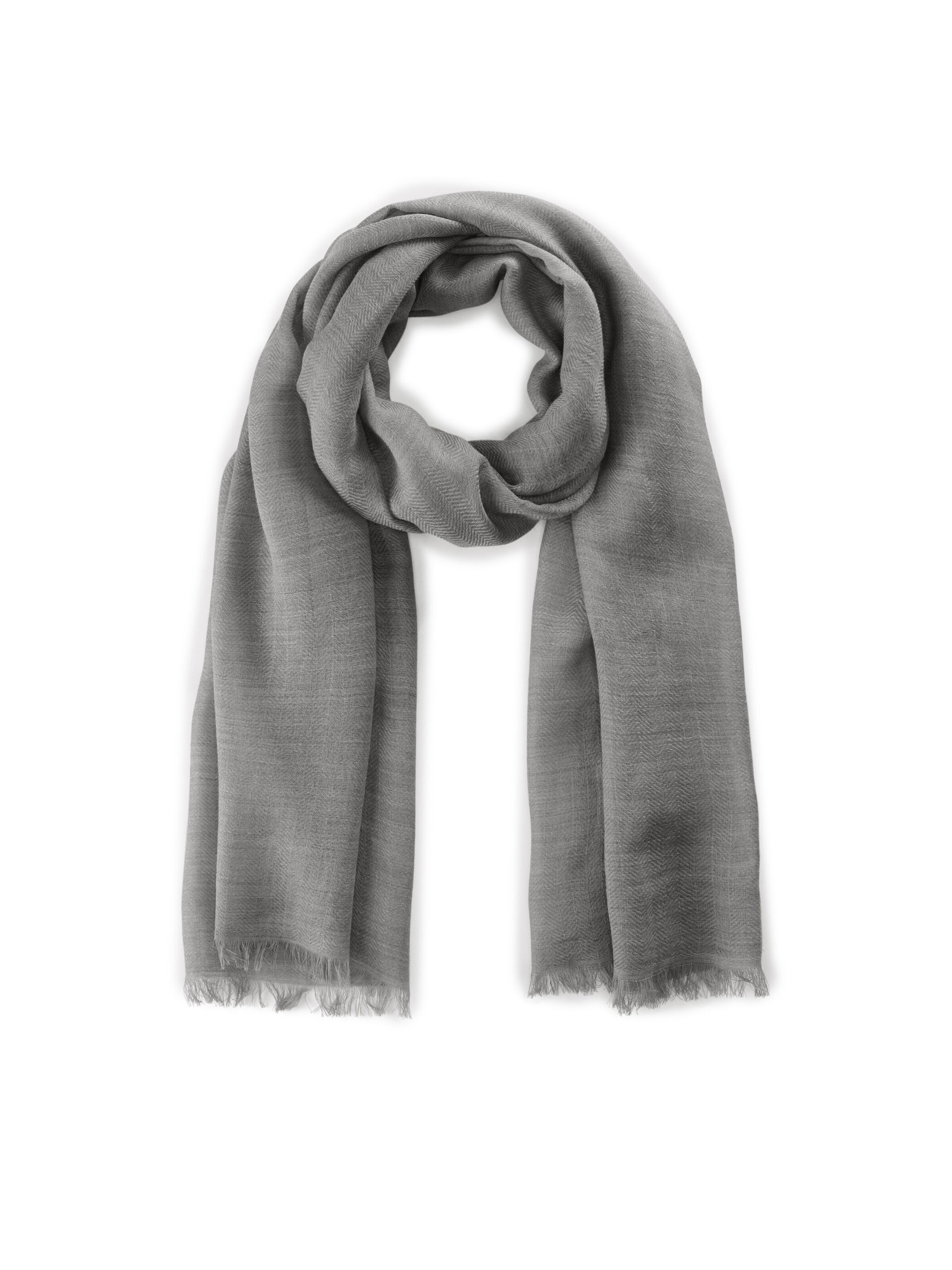 CODELLO Sjaal in Grijs: voorkant