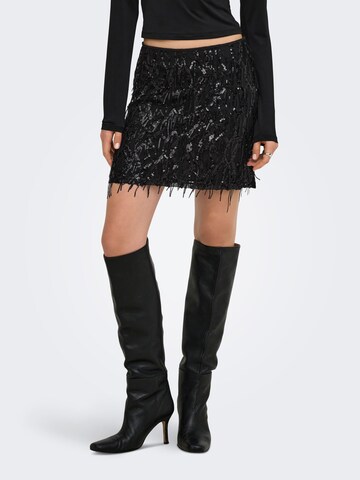 ONLY - Falda 'STELY' en negro: frente