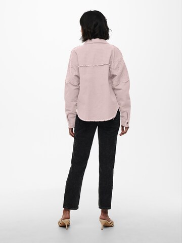 ONLY Between-Season Jacket 'ONLELENA' in Purple