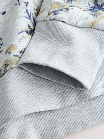 Next Sweatshirt i grå