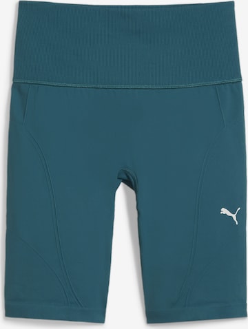 PUMA Sportbroek in Groen: voorkant