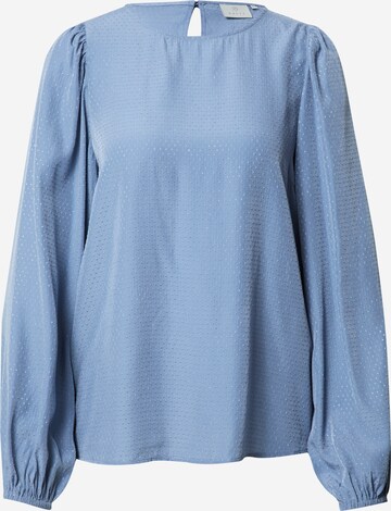 Kaffe - Blusa 'Catia' en azul: frente