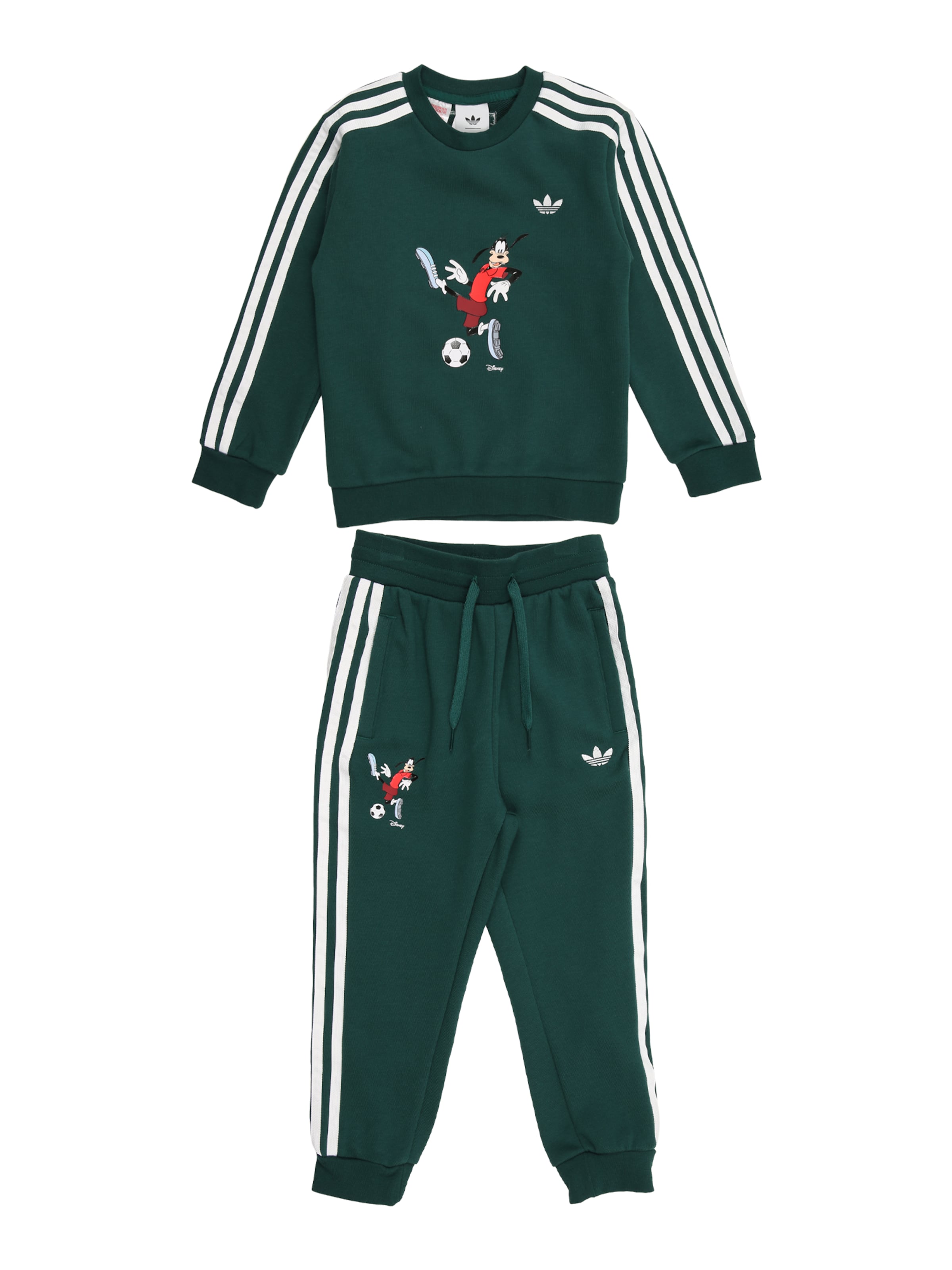 ADIDAS ORIGINALS Φόρμα τρεξίματος σε πράσινο: μπροστά