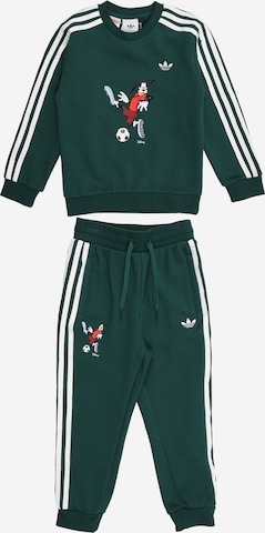 ADIDAS ORIGINALSJogging komplet - zelena boja: prednji dio
