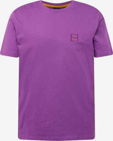 BOSS T-Shirt 'Tales 1' in Lila: predná strana