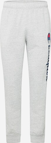 Effilé Pantalon Champion Authentic Athletic Apparel en gris : devant