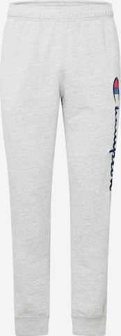 Effilé Pantalon Champion Authentic Athletic Apparel en gris : devant