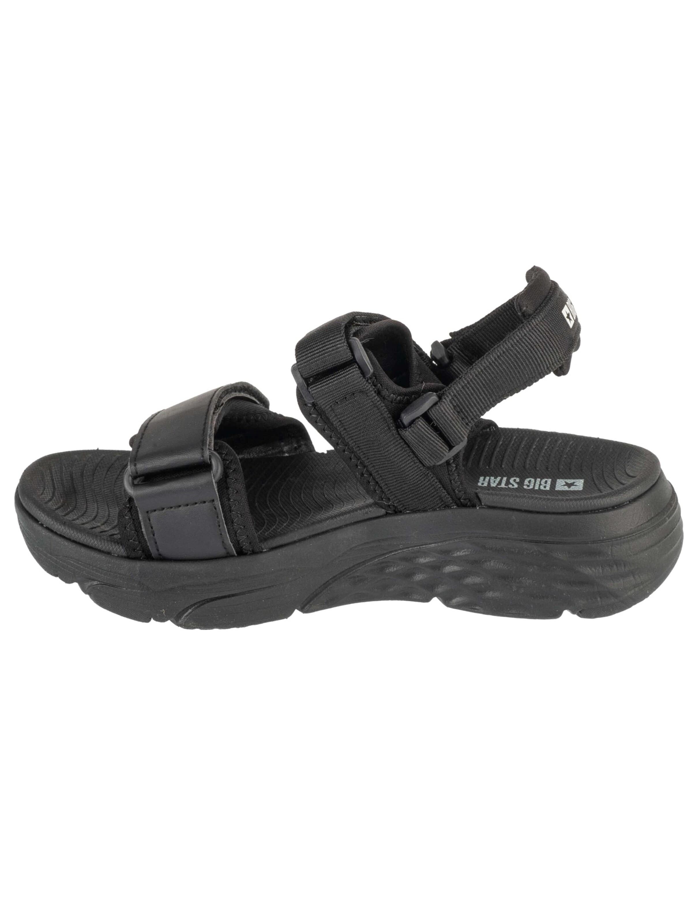 BIG STAR Hiking Sandals 'RR274A0' in Black