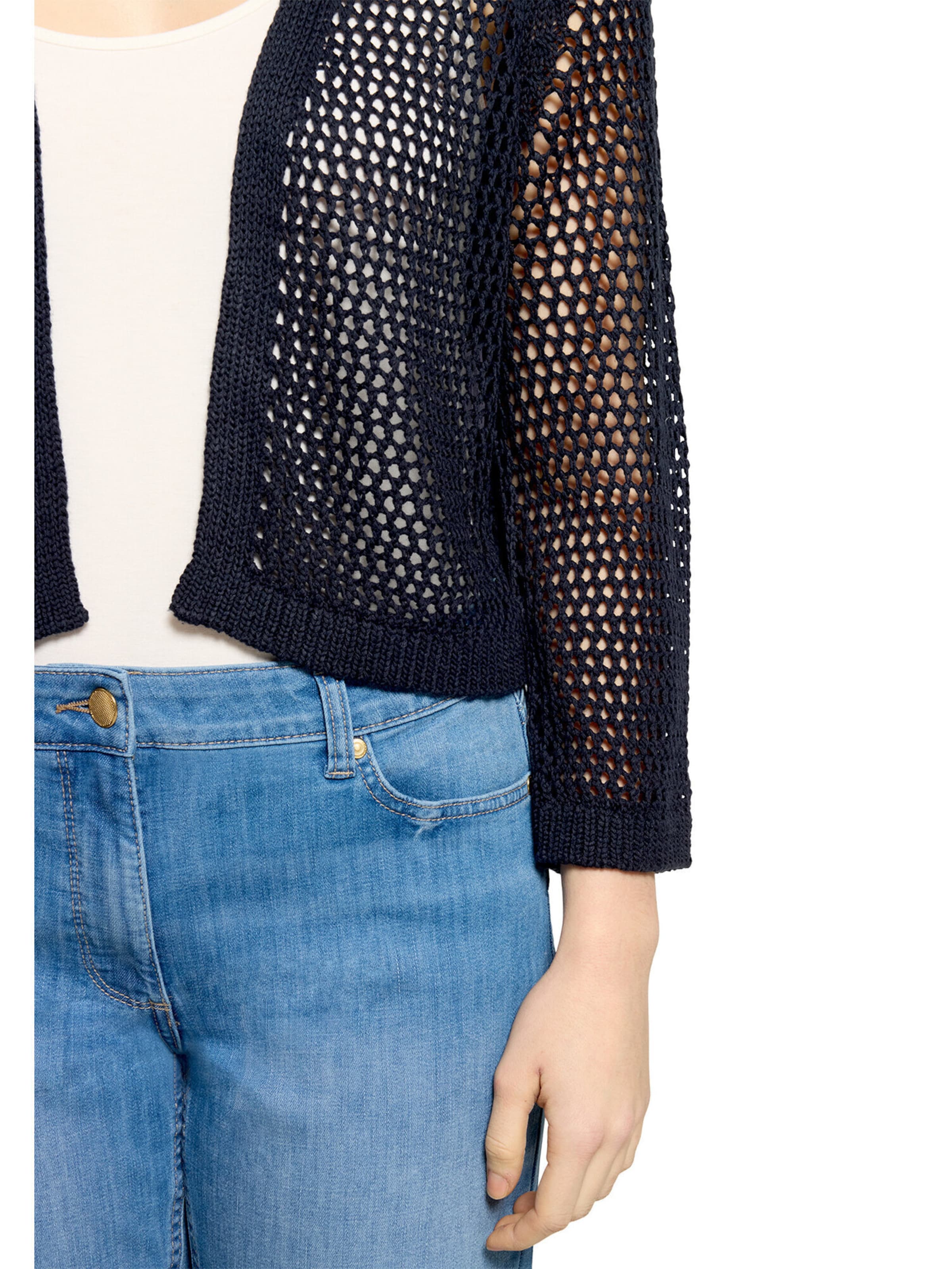 Betty Barclay Gebreid vest in Blauw