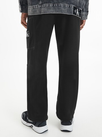 Loosefit Pantaloni de la Calvin Klein Jeans pe negru