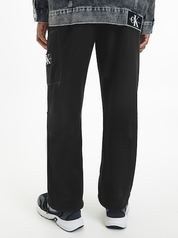 Calvin Klein Jeans Loosefit Hose in Schwarz