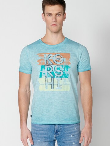 KOROSHI Shirt in Blauw