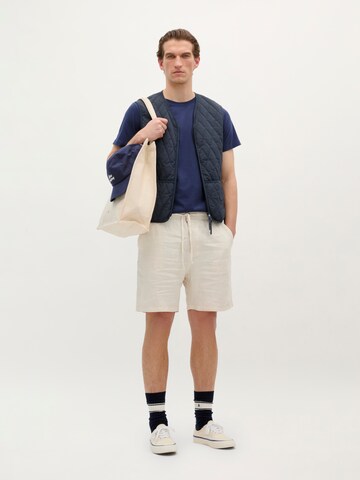 Gilet 'Oliver' Scalpers en bleu : devant