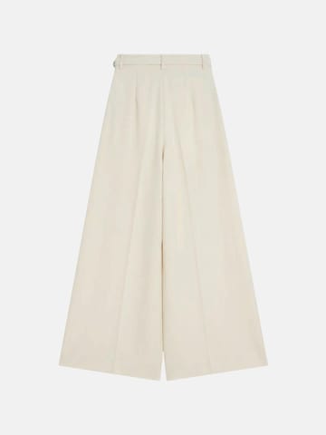 IMPERIAL Regular Byxa 'PANTALONE A PALAZZO' i vit