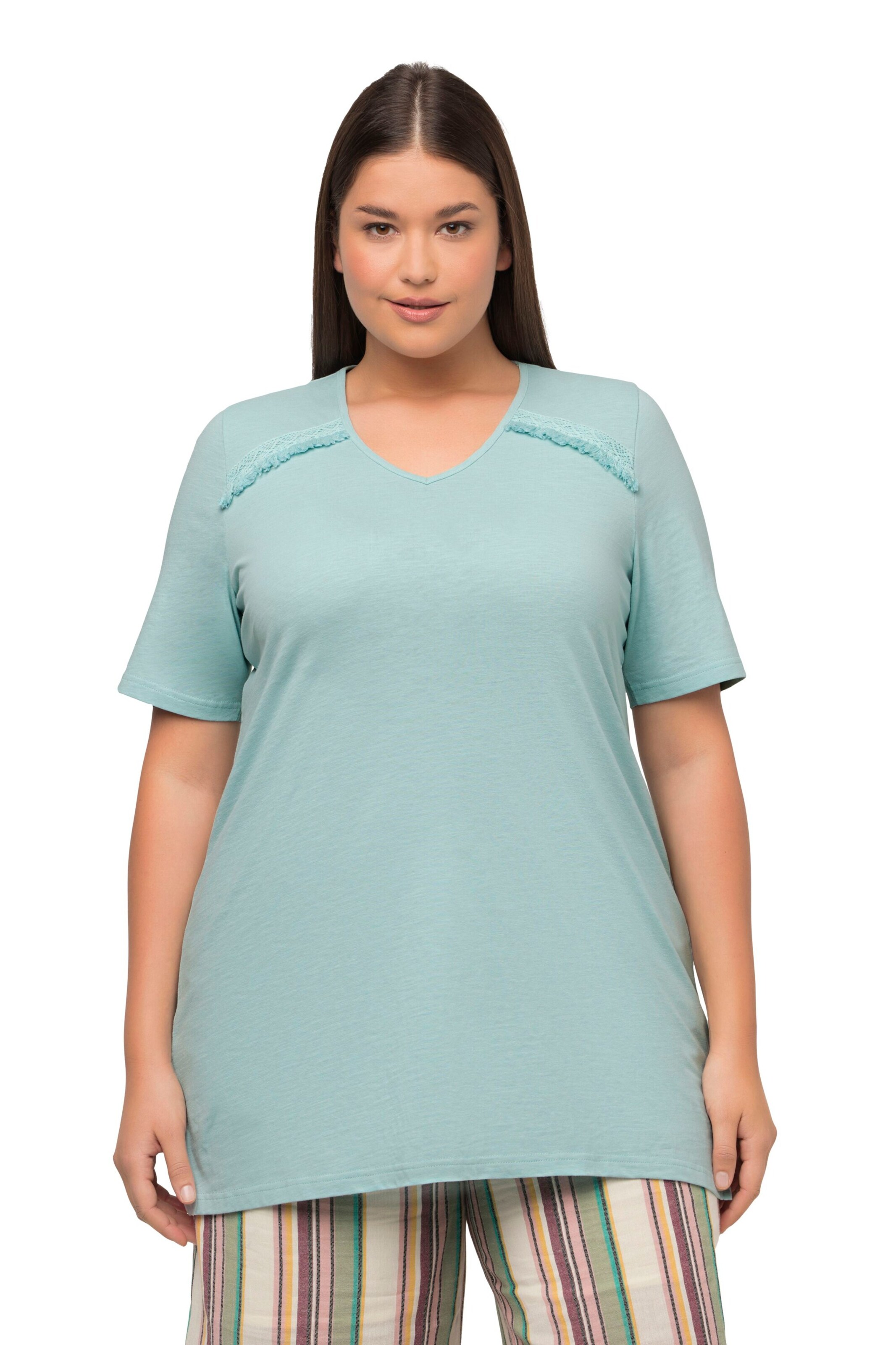 Ulla Popken Shirt in Blue: front