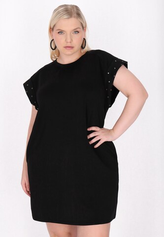 myMo ROCKS - Vestido de verano en negro: frente